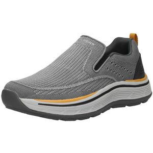 Skechers Relaxed Fit: Remaxed - Edlow Sportief - donkergrijs - Maat 43