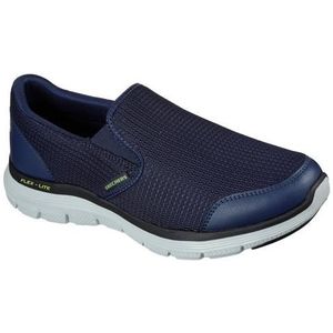 Skechers Slip-On Sneaker "FLEX ADVANTAGE 4.0", Slipper, Schhlupfschuh, Komfortschuh mit Air Cooled Memory Foam