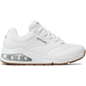 Skechers - Skech-Air - Sneakers - Wit - Vetersluiting - Laag