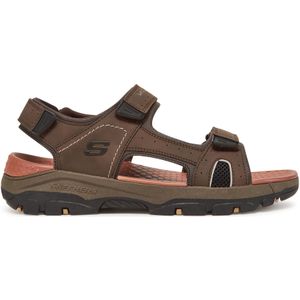 Skechers - Tresmen Hirano - Sandalen - Bruin - Synthetisch - Klittenband
