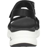 Skechers - Arch Fit - Sandalen - Zwart - Stof - Klittenband