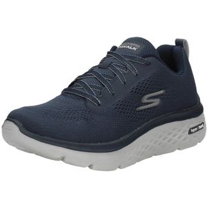 Skechers Heren Go Walk Hyper Burst Road hardloopschoen, Navy textiel synthetische rand, 40 EU