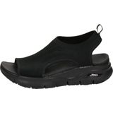 Skechers - Damessandalen - Zwart - Arch Fit - Gezondheidsslippers