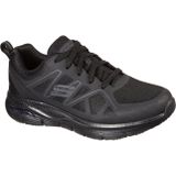 Skechers - Arch Fit - Work Schoenen - Zwart - Geweven Mesh en Synthetisch Materiaal