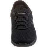 Zwart - Slippers - Vegan - Elastiek - Laag