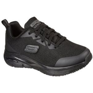 Skechers Arch Fit Sr Sneaker voor dames, Zwart Textiel Synthetisch, 36 EU