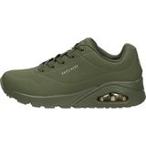 SKECHERS - Uno - Casual Schoenen - Zwart - Synthetisch - Air-Cushioned