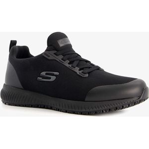 Skechers - Squad SR - Werkschoenen - Zwart - Textiel - RelaxedFit® Memoryfoam