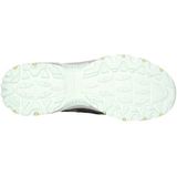 Skechers Hillcrest-Pure Escapade Sneaker voor dames, Zwart Lederen Mesh Multi Trim, 36 EU