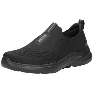 Skechers Go Walk 6, Herensneaker, zwart.