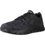 Skechers Track - Front Runner 232298-BBK, Mannen, Zwart, Trainingschoenen