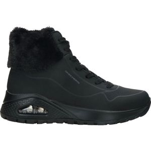 Zwart - Snowboots - Air-Cooled Memory Foam® Binnenzool - Vetersluiting/Ritssluiting