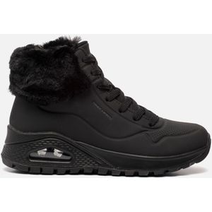 Skechers Uno Rugged - Fall Air Dames Sneakers - Black - Maat 38