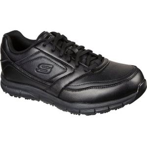 Skechers NAMPA Berufsschuh Schnürschuh für Gastronomie mit rutschfhemmender Laufsohle