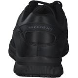 Skechers - Nampa - Heren Sneaker - Zwart - Synthetisch Pu - Vetersluiting