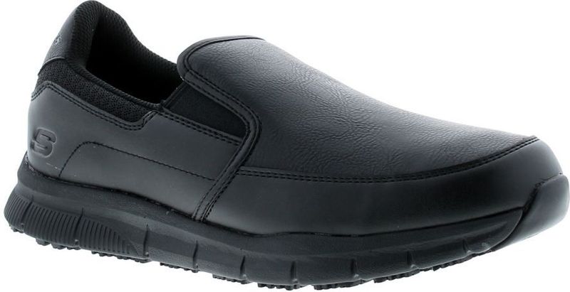 Skechers - Nampa Annod - Mocassins - Zwart - Traagschuim - Antislip