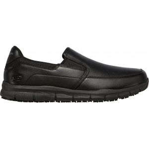 Skechers - Nampa Groton - Loafer - Zwart - Synthetisch PU