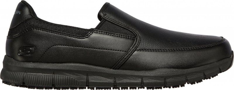 Skechers - Nampa Groton - Loafer - Zwart - Synthetisch PU