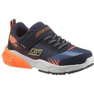 Skechers Thermoflux 2.0 Kodron sneakers voor jongens, Navy Blue Textiel Oranje Lime Trim, 28 EU