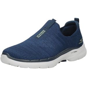 Skechers Go Walk 6 - Glimmering Sportief - blauw - Maat 43