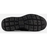 Skechers - Summits - Zwarte Clogs - Textiel - Sportieve Look
