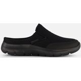 Skechers - Summits - Zwarte Clogs - Textiel - Sportieve Look