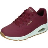 Skechers Uno Stand On Air dames Sneaker, burgundy durabuck, 38 EU