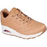 Skechers Uno-Stand on Air 73690-TAN Vrouwen Bruin Sneakers