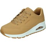 Skechers uno stand on air in de kleur bruin.