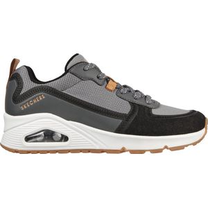 Skechers Uno - Layover Dames Sneakers - Black