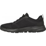 Skechers - Go Walk 6 Bold Vision - Sneakers - Zwart - Dames