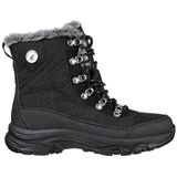 SKECHERS Snowboots - Zwart - Imitatieleer - Warm Gevoerd - Flexibele Zool