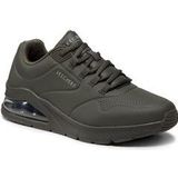Skechers - Uno 2 - Sneaker - Olive - Duraleather - Luchtgekoelde Memory Foam