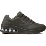 Skechers - Uno 2 - Sneaker - Olive - Duraleather - Luchtgekoelde Memory Foam