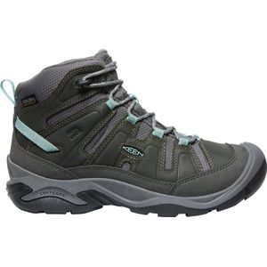 KEEN Circadia Mid waterdichte wandelschoenen voor dames, Staal Grijs Wolk Blauw, 40 EU