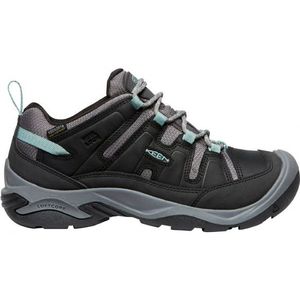 Keen Circadia Dames Wandelschoenen Black/Cloud Blue | Zwart | Leer | Maat 37 | K1026772