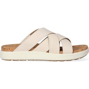 Keen - Elle Mixed Slide Dames Slippers Birch Star White