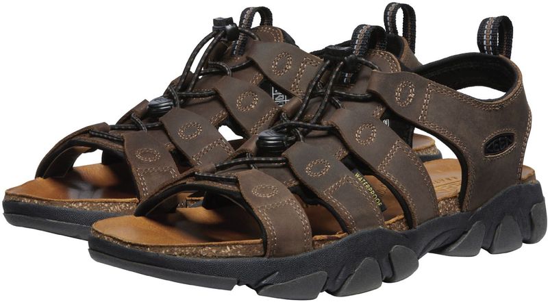 KEEN Daytona 2 - Sandaal - Zwart - Leer - Sneldrogende Voering