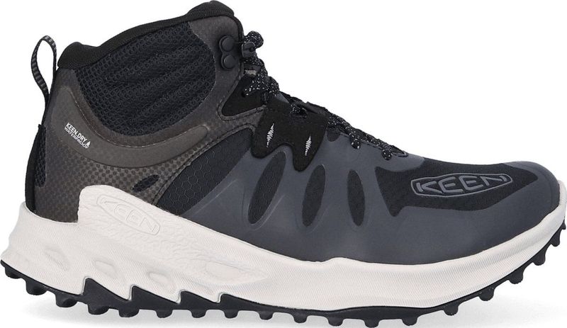 Keen Zionic Mid WP Wandelschoenen (Heren |grijs/zwart |waterdicht)