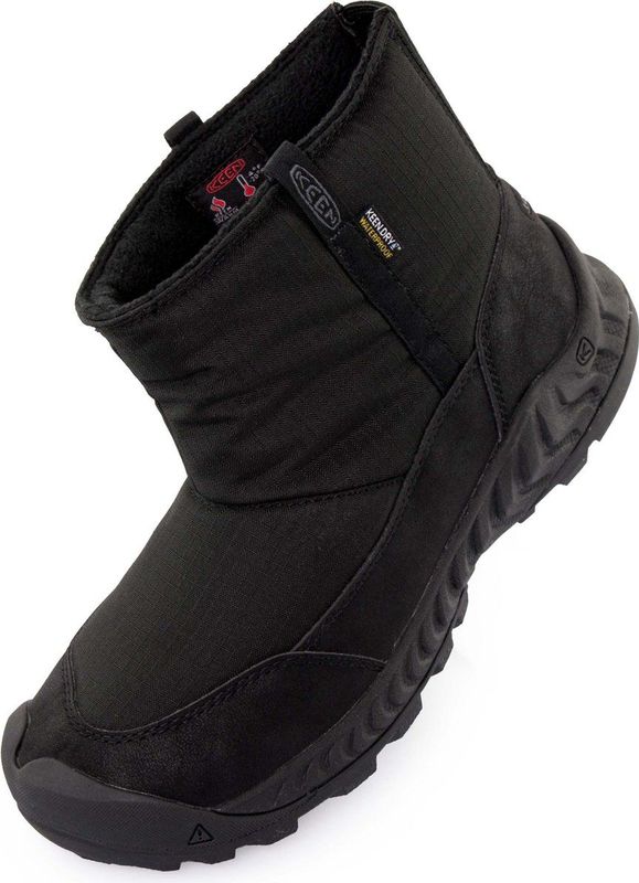 Keen wmns hood nxis pull on wp black-black