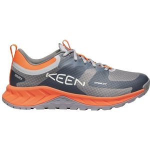 KEEN Versacore waterdichte wandelschoenen voor heren, Steel Grey Scarlet Ibis, 46 EU