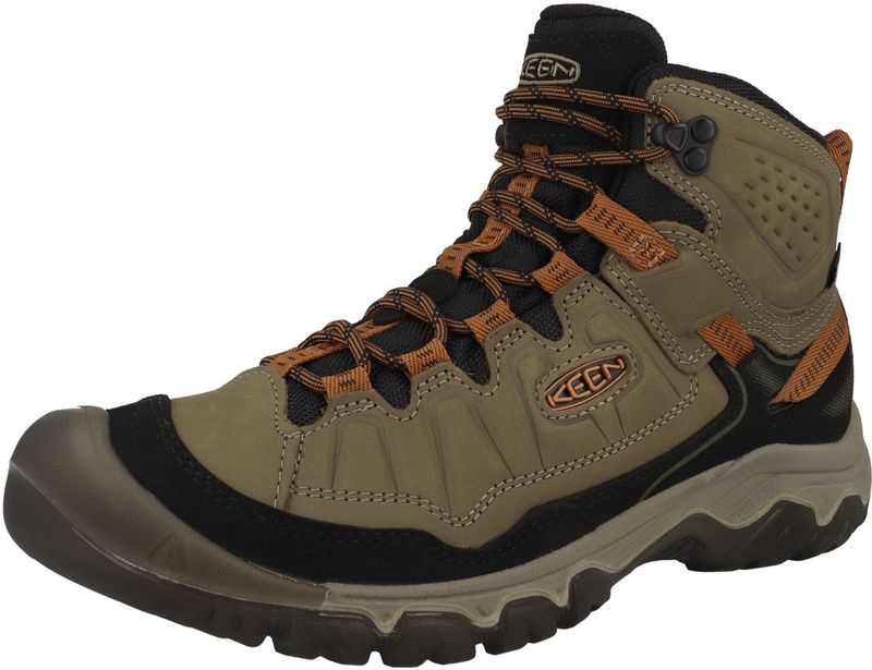 KEEN - Targhee 4 Mid - Wandellaarzen - Sea Schildpad Roasted Pecan - Waterdicht