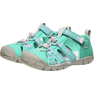 KEEN Seacamp II CNX Sandaal - Helder Aqua/Giggle Roze - WATERBESTENDIG BOVEN