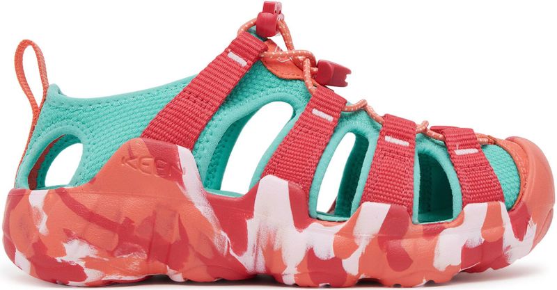 Keen - Hyperport H2 - Sandaal - Roze - Groen - Synthetisch Materiaal - Rubber