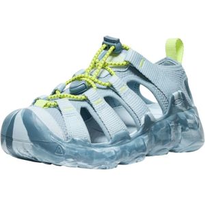 Keen - Hyperport H2 - Sandaal - Lichtblauw - Limegroen - Synthetisch Materiaal - Rubber