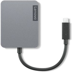 Hub USB Lenovo 4X91A30366 Grijs