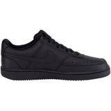 Nike Court Vision Low Better Basketbalschoenen voor heren, zwart/zwart, 44,5 EU, Zwart, 44.5 EU