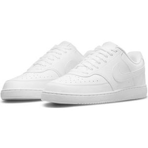 Nike Court Vision Low Basketbalschoen voor heren, wit, 43 EU