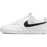 Nike - Court Vision Low - Next Nature Heren Sneakers - White/Black - Maat 42