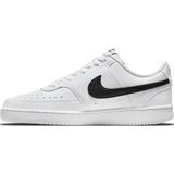 Nike Court Vision Low Next Nature Dames Sneakers - White/Black - Maat 38